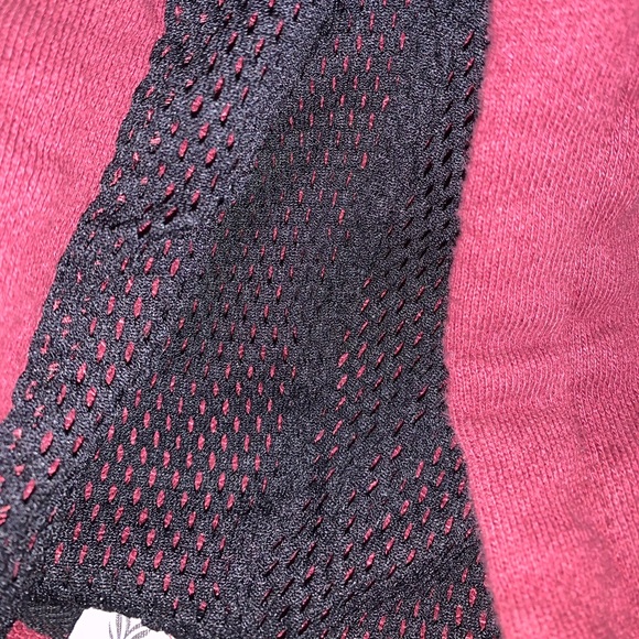 Forever 21 Maroon & Black Sleeveless Hoodie size S - Picture 9 of 11